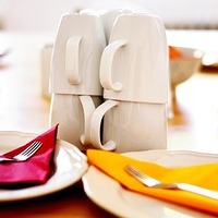 gedeckter Tisch