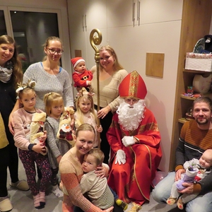 Nikolaus besuchte die Familien