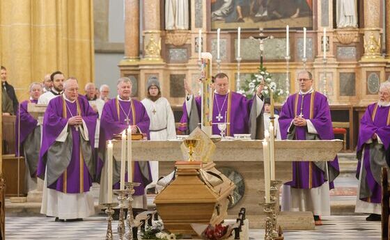 Requiem für Bischof Maximilian Aichern in der Stiftskirche von St. Lambrecht