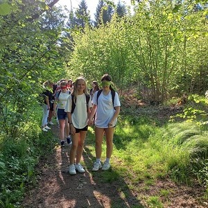 Wanderung mit Lagerfeuer