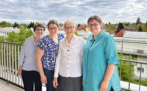 Sr. Isabelle Allmendinger (von links), Sr. Verena Maria Haselmann, Sr. Martina Winklehner und Sr. Hildegard Enzenhofer.