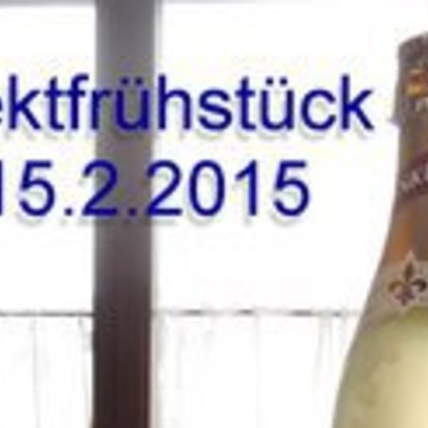       Sektfrühstück - Faschingsonntag 2015    