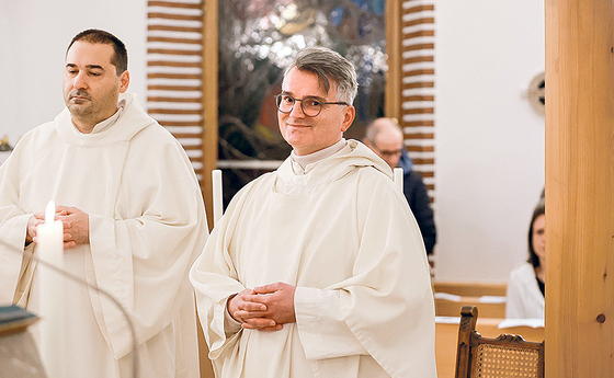 Der Novize Br. Simon Petrus