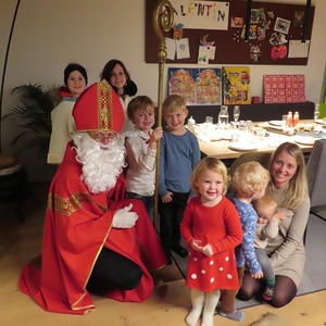 Nikolaus besuchte die Familien