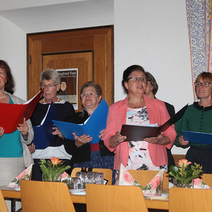 Einsingen vor Gottesdienst