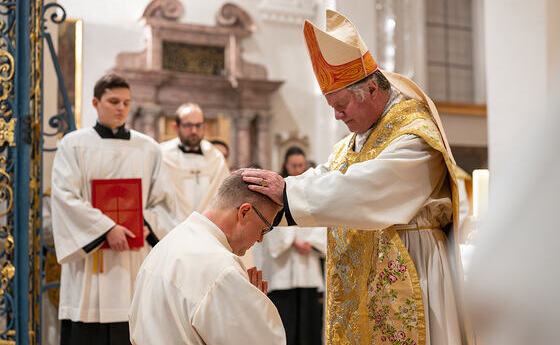Jakobus Sieberer-Kefer im Stift Kremsmünster zum Diakon geweiht