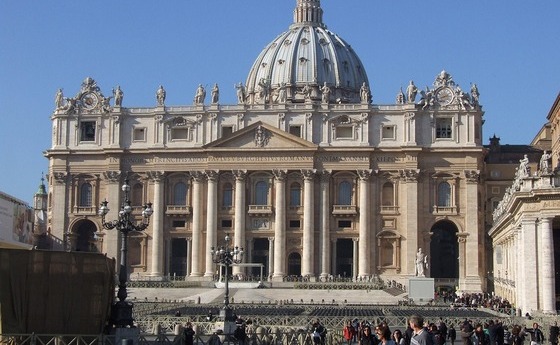 Die Pforten der Papstbasiliken in Rom werden nach und nach geschlossen.