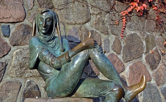 Till Eulenspiegel Brunnen in Moelln