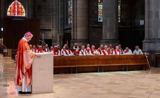  Dankgottesdienst mit Weihejubilaren im Linzer Mariendom