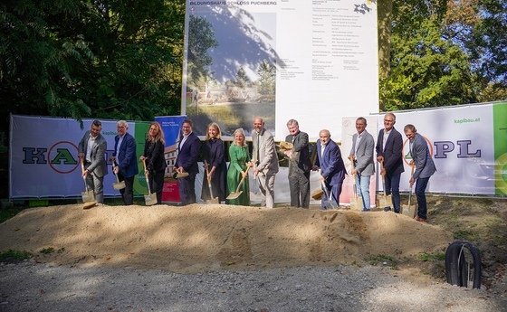 Bildungshaus Schloss Puchberg wird generalsaniert