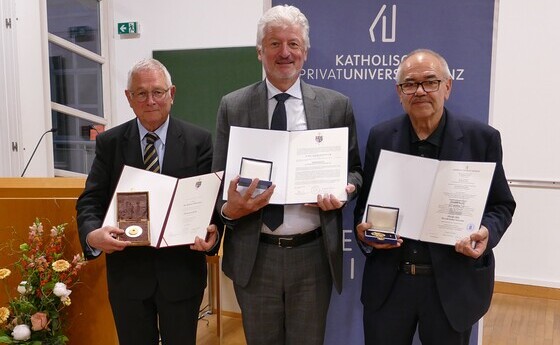 Ehrungen und Auszeichnungen an der KU Linz: Menschen, die bewegen