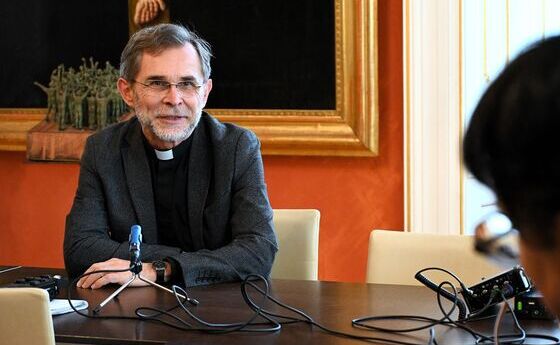Der neue Wiener Erzbischof Josef Grünwidl bei seiner Antritts-Pressekonferenz
