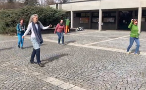 Dekanat Linz Nord tanzt zum Einzug Jesu in Jerusalem(a)