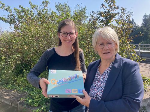 v.l.: Silvia Nagl und Birgit Aigner