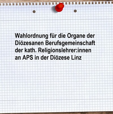 Wahlordnung BG APS