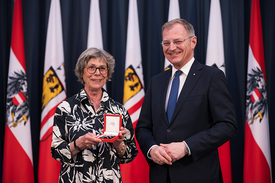 Ute Huemer und LH Thomas Stelzer