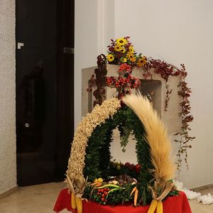 Erntedank und Pensionierung von Pfarrer Franz