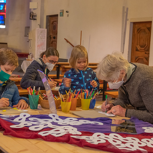 Ritualstationen in der Pfarrkirche