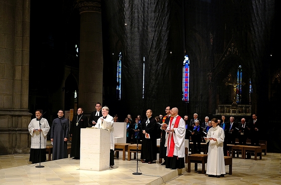 Ökumenisches Abendgebet mit Vertreter:innen der christlichen Kirchen im Linzer Mariendom als Auftakt zur Langen Nacht der Kirchen