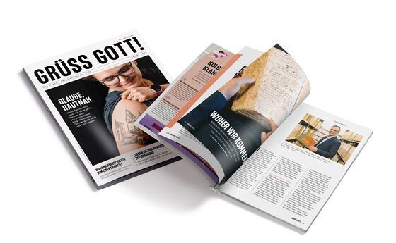 Die Frühjahrs-Ausgabe des GRÜSS GOTT!-Magazins erscheint Mitte Mai.