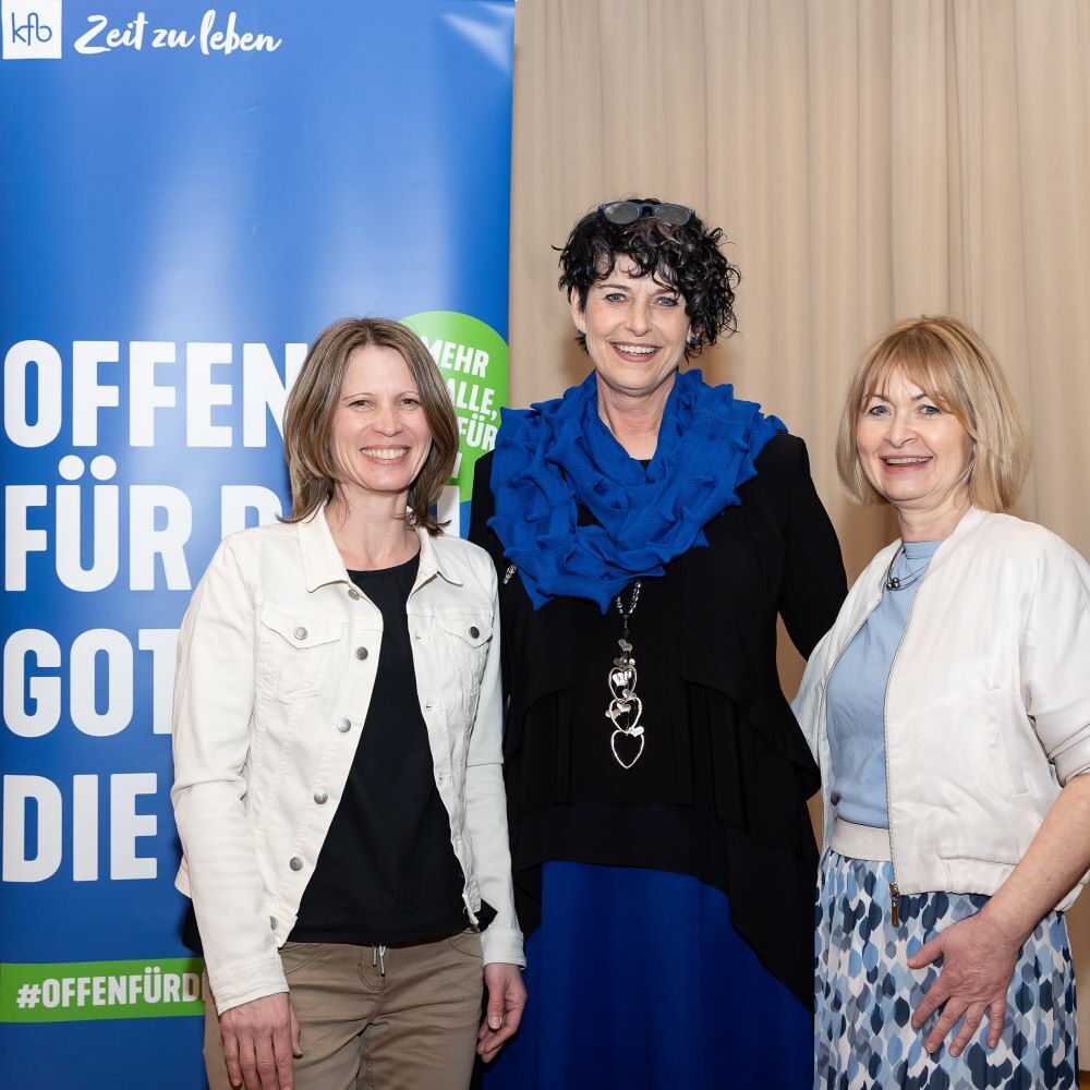 V.l.n.r. Julia Postl, Silvia Dirnberger-Puchner, Christa Steinbüchler