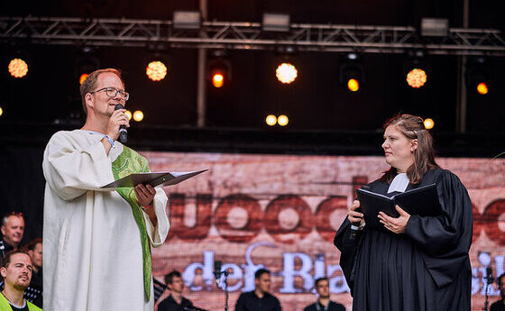 Fernsehgottesdienst vom Festival 'Woodstock der Blasmusik' aus Ort im Innkreis